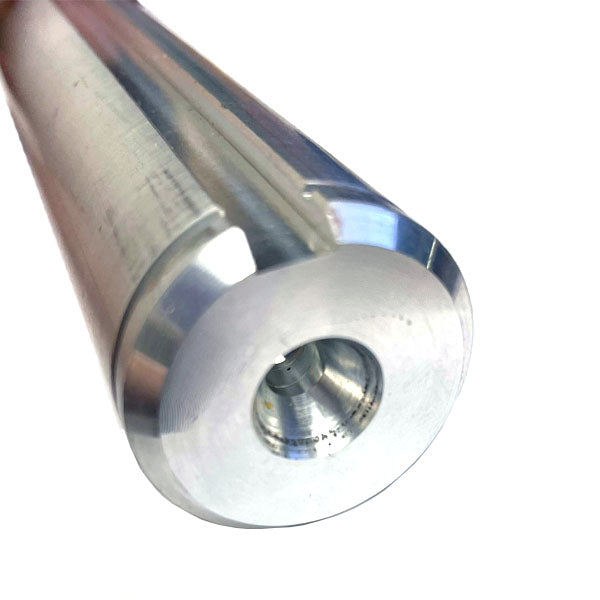 Narrow Opening Thick End of a Zero Error Racing Junior Dragster 7075 Aluminum Keyed 1 1/4 Inch Axle.