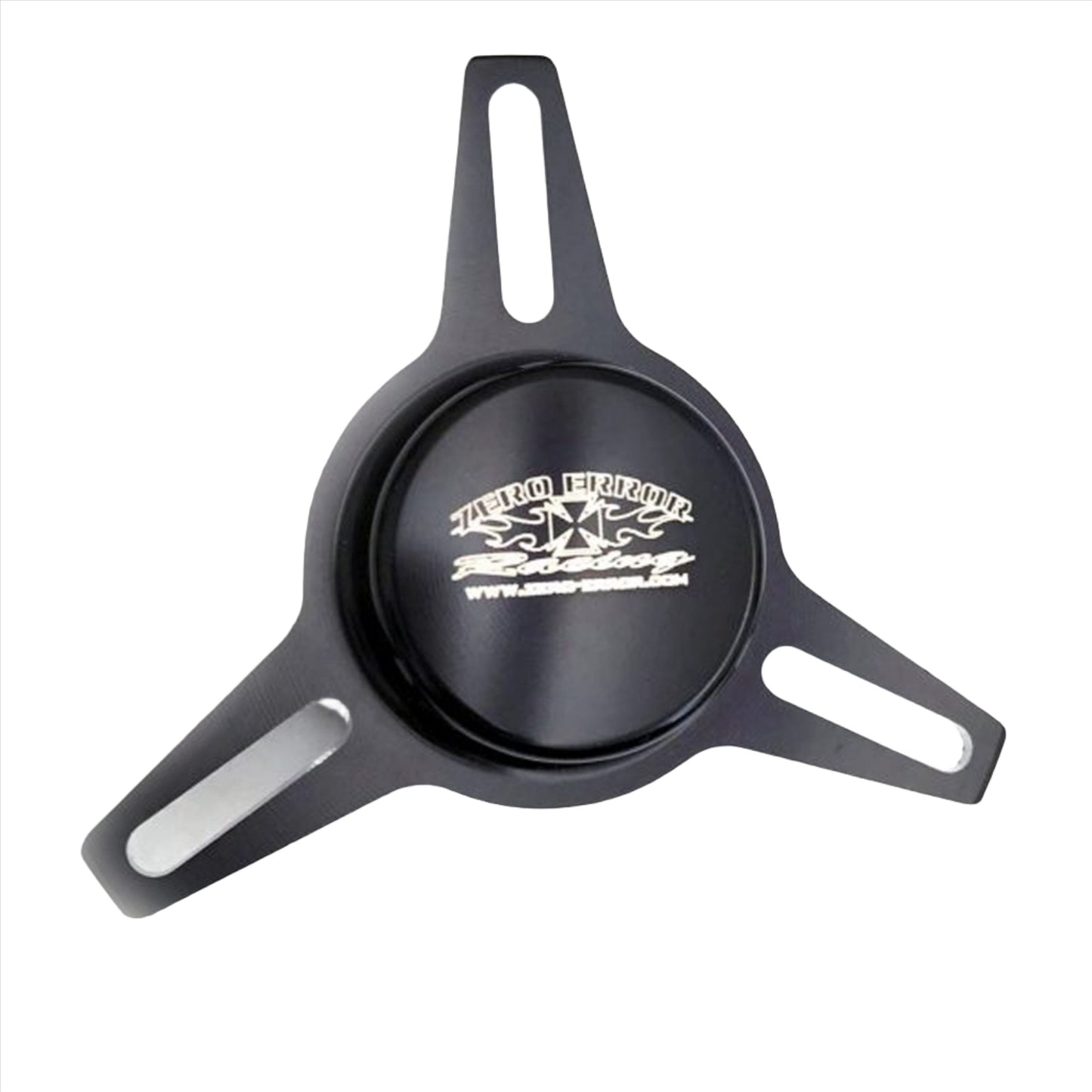 Zero Error Racing Knock Off New Style Hub Cap Set for 16 Inch Junior Dragster Wheels.