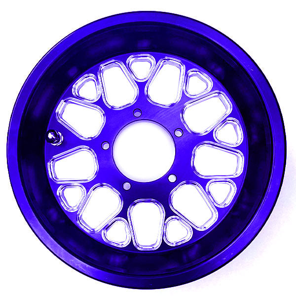 Blue Zero Error Racing Launch GSR Pocket Bike Wheel Set.