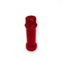 Red Zero Error Racing Billet Aluminum Extended Oil Plug.