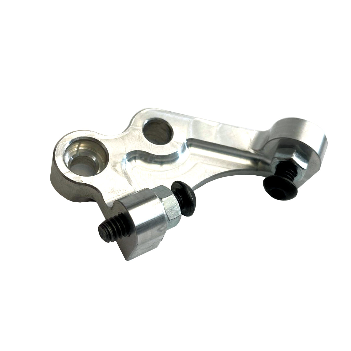 Polished Quarter Midget Billet Pedal Stop.