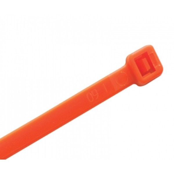 Orange Colored Cable Zip Tie.