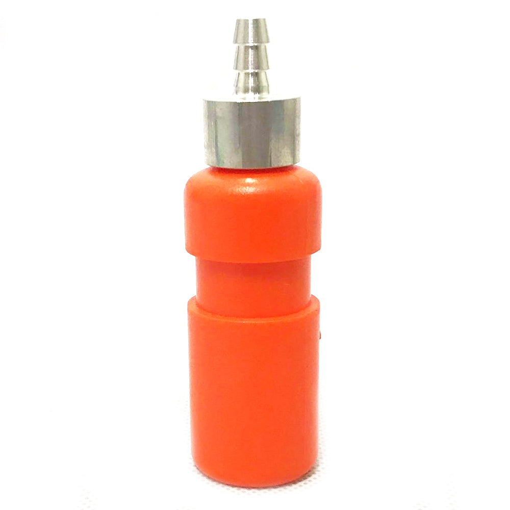 Orange Karting Overflow Bottle with Cap.