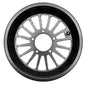 Go-Ped Black 16 Spoke GSR/Pocket Bike Wheel Set.