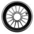 Go-Ped Black 16 Spoke GSR/Pocket Bike Wheel Set.