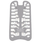 Polished Silver Zero Error Racing GoPed Know Ped Pro Deck.