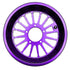 Go-Ped Purple 16 Spoke GSR/Pocket Bike Wheel Set.