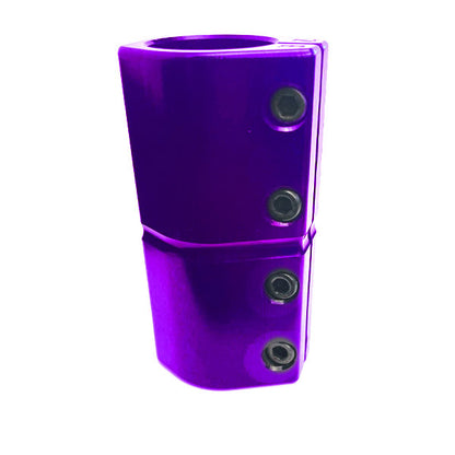 Purple Zero Error Racing GoPed V2 Race Pole Clamps.