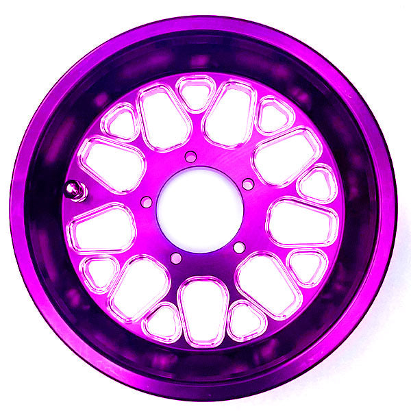 Purple Zero Error Racing Launch GSR Pocket Bike Wheel Set.