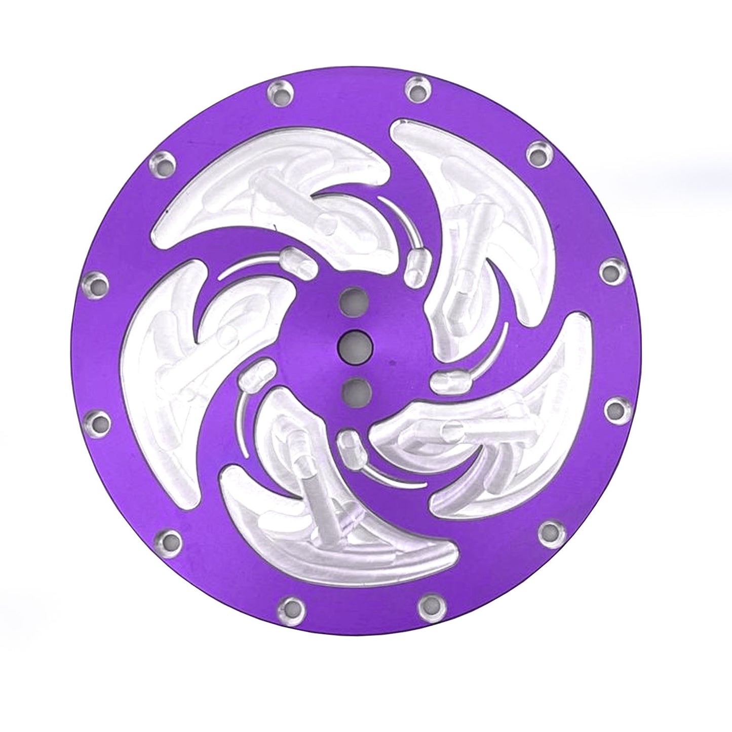 Purple Zero Error Racing Junior Dragster Twisted Fire Polar Clutch Cover.