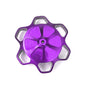 Purple Zero Error Racing GoPed Vented Gas Cap 6 Point.