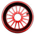 Go-Ped Red 16 Spoke GSR/Pocket Bike Wheel Set.