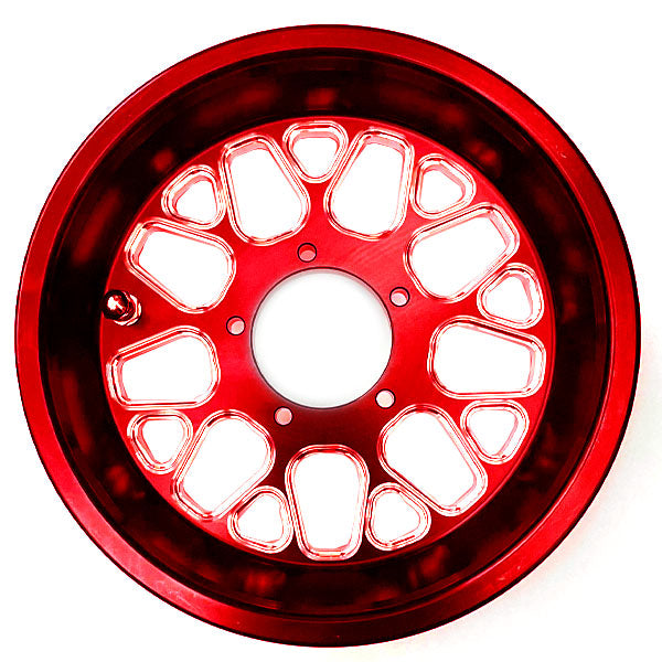 Red Zero Error Racing Launch GSR Pocket Bike Wheel Set.