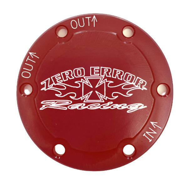 Red Zero Error Racing Junior Dragster Mikuni Billet Fuel Cover.