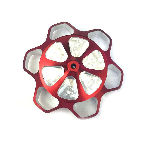 Red Zero Error Racing GoPed Vented Gas Cap 6 Point.