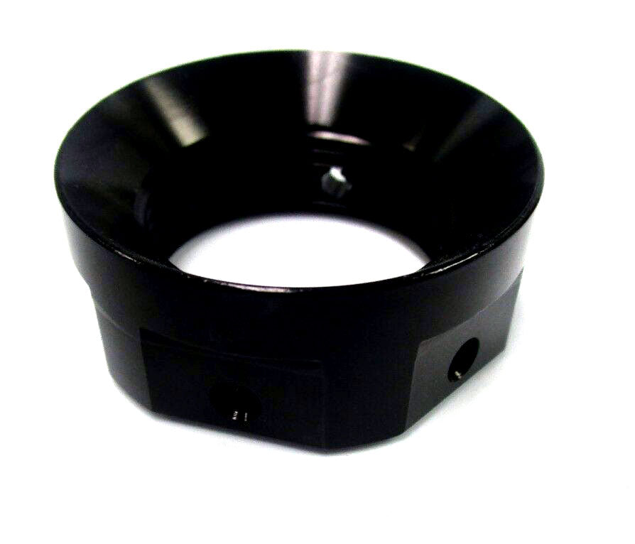 Black Zero Error Racing Quarter Midget Axle Nut for Splined Axle.