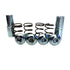 Front of MCP Replacement Springs, Sleeves &amp; Screws for 650Q Dual Piston Caliper.