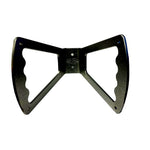 Black Zero Error Racing Junior Dragster Billet Aluminum Steering Wheel.