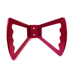 Red Zero Error Racing Junior Dragster Billet Aluminum Steering Wheel.