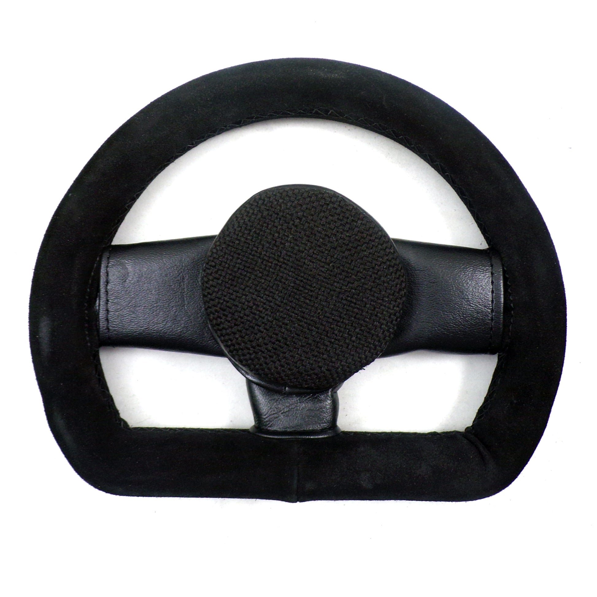 Zero Error Racing Quarter Midget B Suede Steering Wheel.