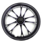 Top of a 16 Inch Zero Error Racing Billet Venom Wheel.