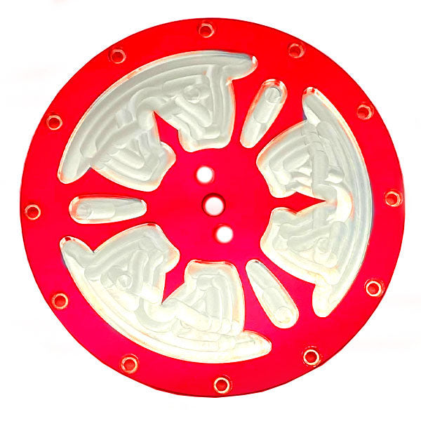 Red Zero Error Racing Junior Dragster Impaler Polar Clutch Cover.